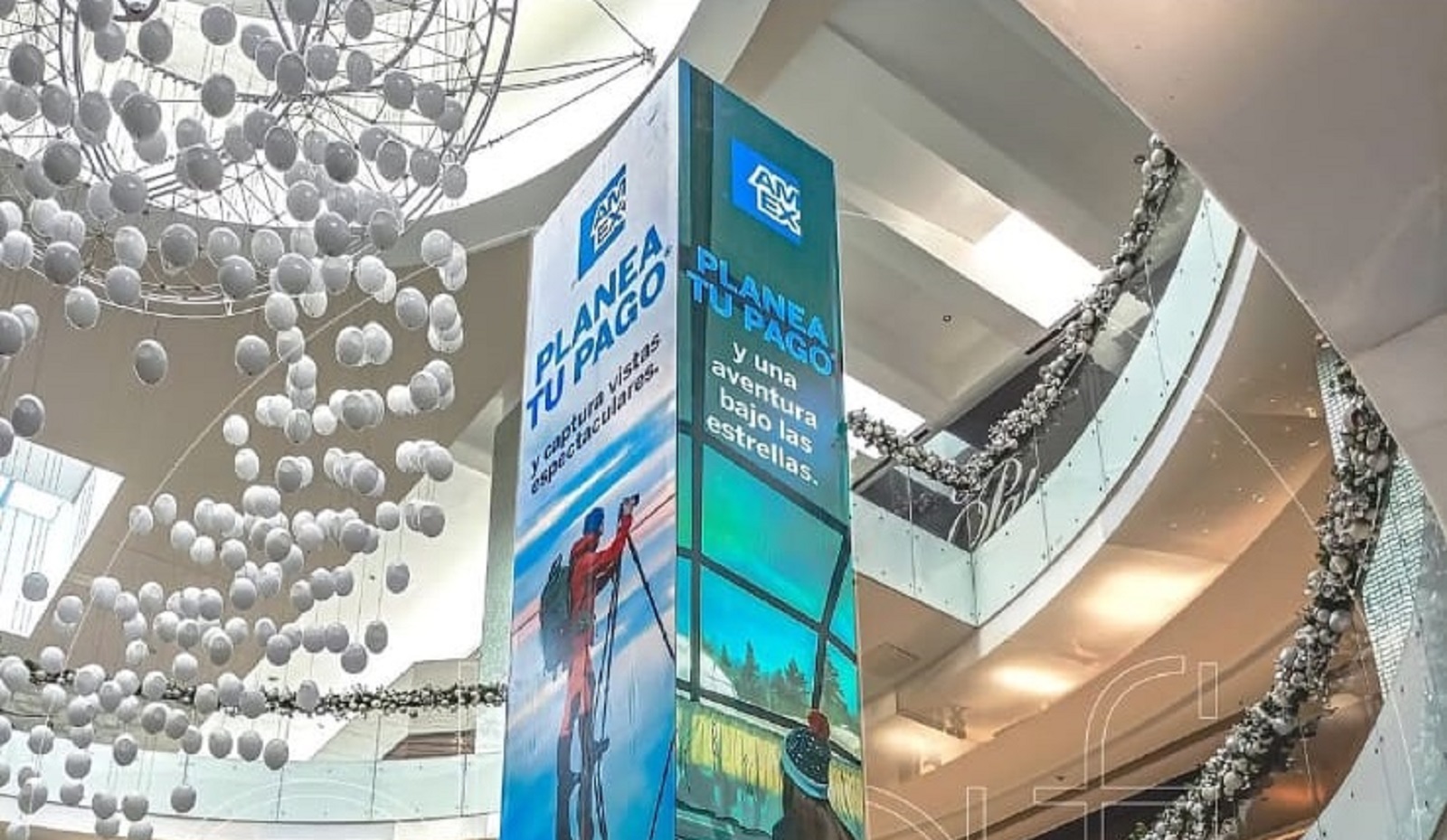 Publicidad en centros comerciales