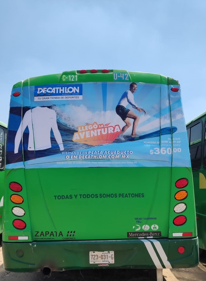 Publicidad en Camiones en Guadalajara