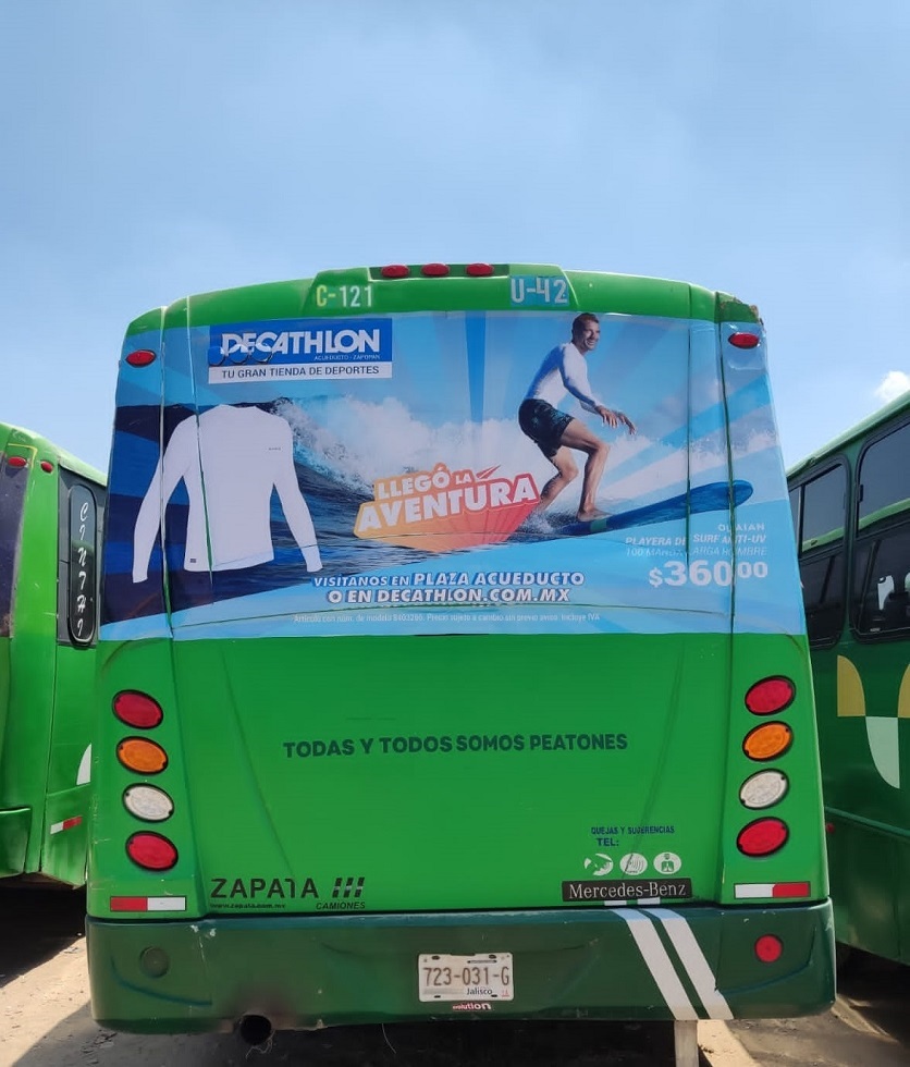 Publicidad en Camiones en Guadalajara